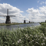 Toerist in en om eigen stad: molens van Kinderdijk